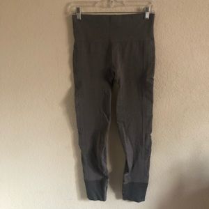 Lululemon Ebb To Street Pants Seamless Heathered Slate Gray Size 6